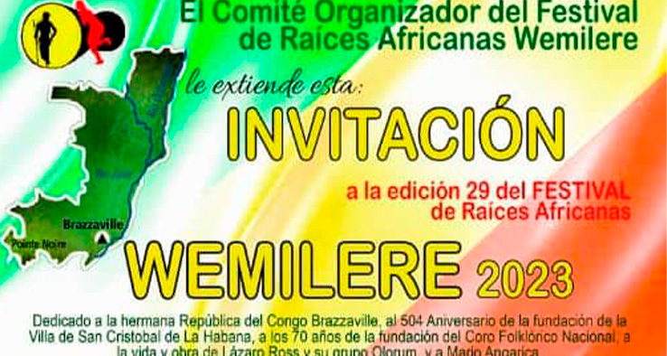 Wemilere 2023 se dedica al Congo Brazzaville