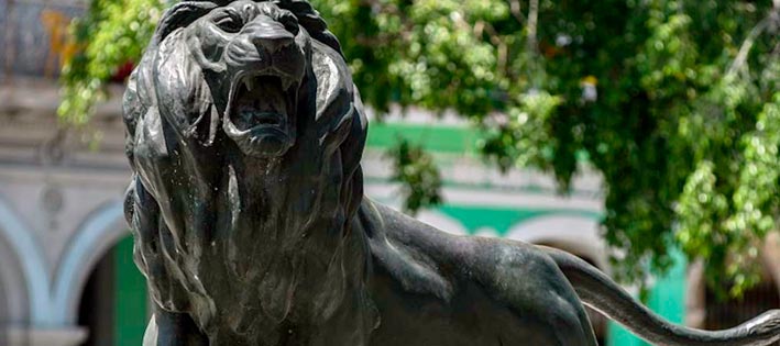 Curiosidades de los leones del Prado