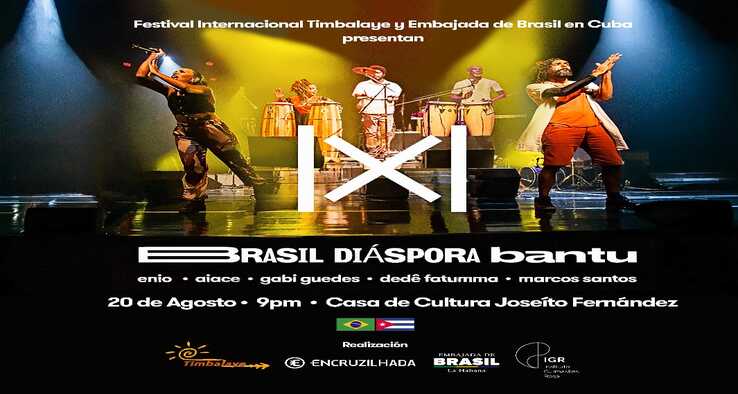 Diáspora Bantú llega al Festival Timbalaye