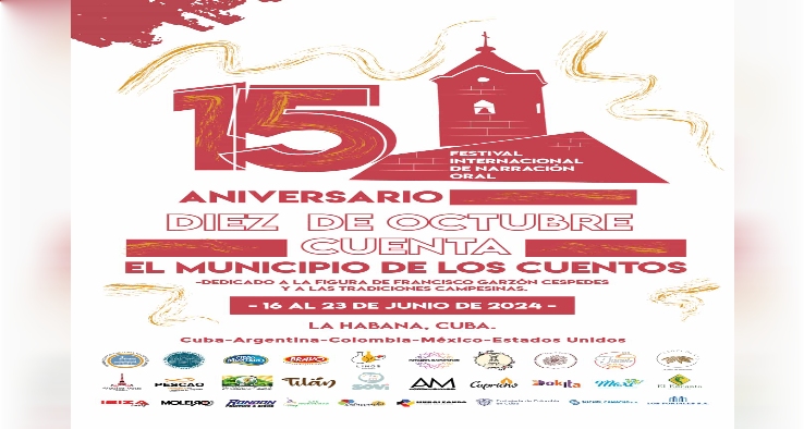 Realizarán el Festival Internacional de Narración Oral Diez de octubre Cuenta