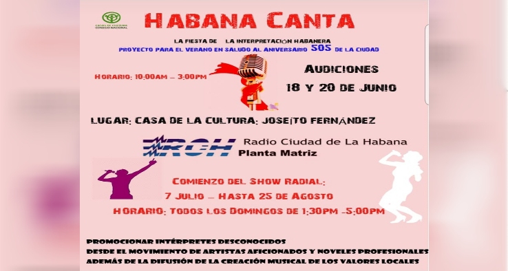 Proyecto «Habana Canta»